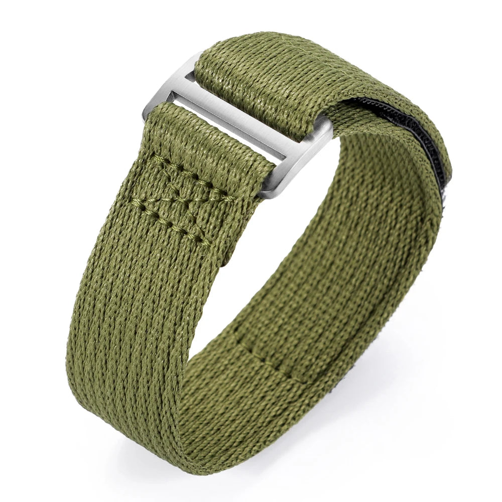 High Quality Nylon Watch Strap 20mm 22mm for Seiko for Tudor Collar Hidden FXD/Biwan/1958 Series Canvas Military Sport Men Bands