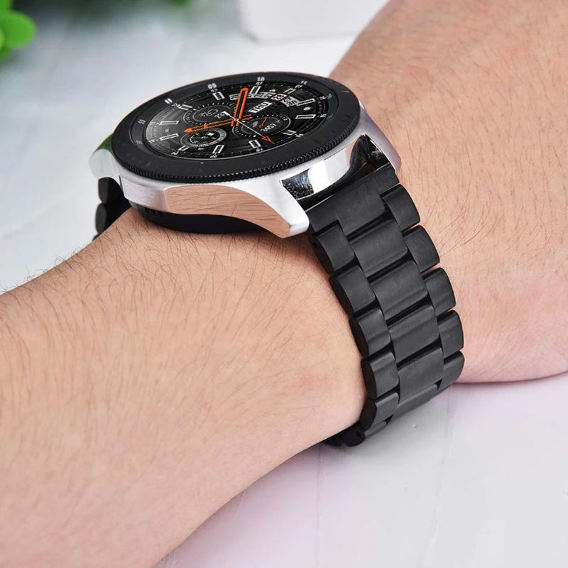 Stainless Strap for Samsung Galaxy Watch 3/4/5/6 Wristband Metal Bracelet for Huawei Watch GT2 Pro GT 2 46mm Smart Band Bracelet