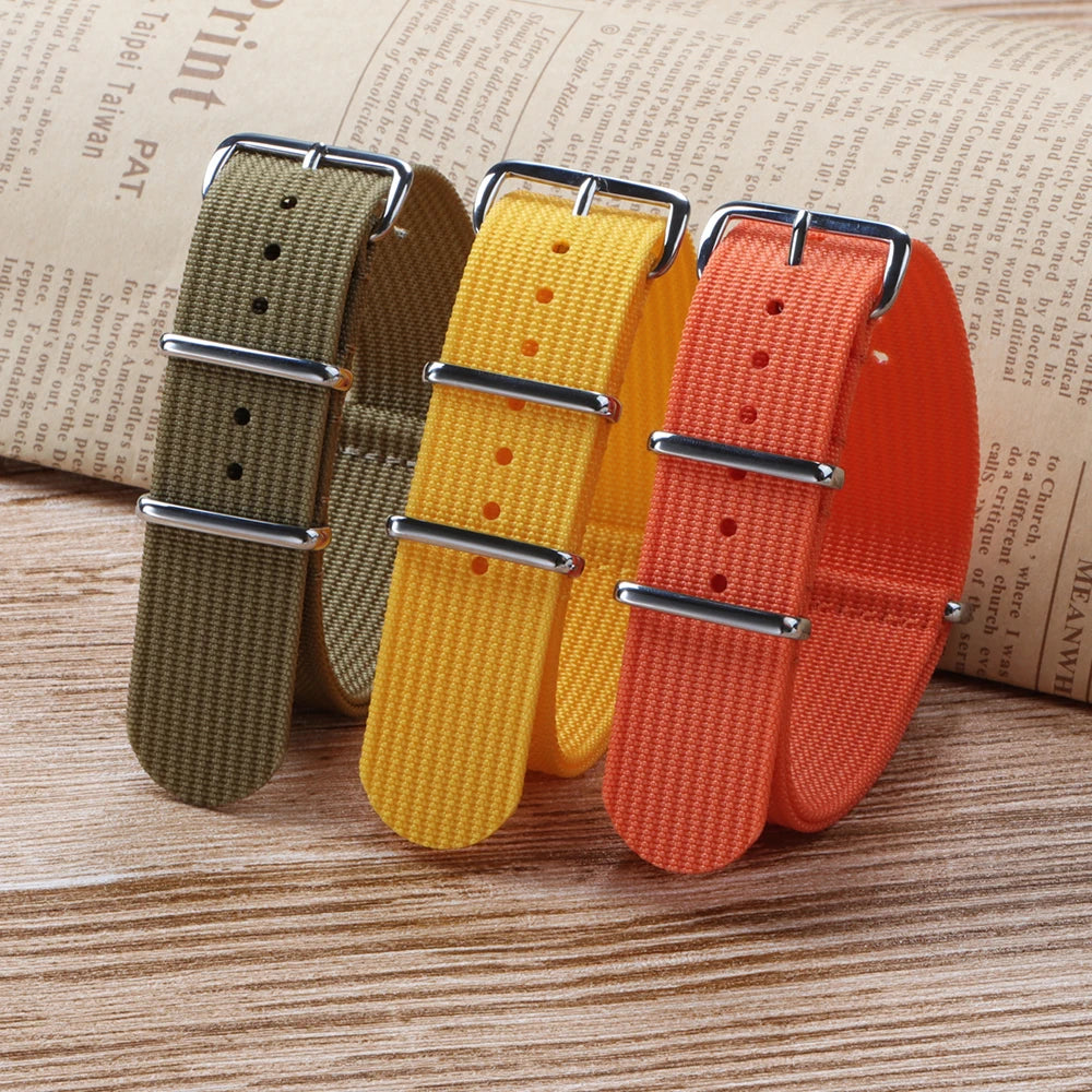 High Quality Nylon Watch Band for Omega 20mm 22mm 18mm Strap for Seiko Military Casual Watchband Army Sport Bracelet Replacement