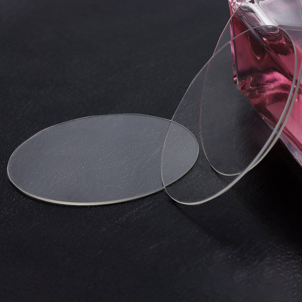 2pcs Watch Glass 28-42mm Diameter Watch Repair Tools Smart Watch Replacement Glass Crystal Lens Round Watch Tempered Film