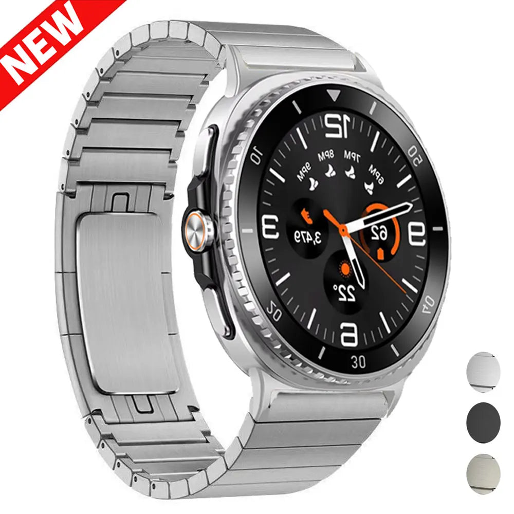 Stainless Steel Strap For Galaxy Watch Ultra 1 2 47mm Band Business Bracleet For Samsung Watch 8 40 44MM 8Classic Metal Correa