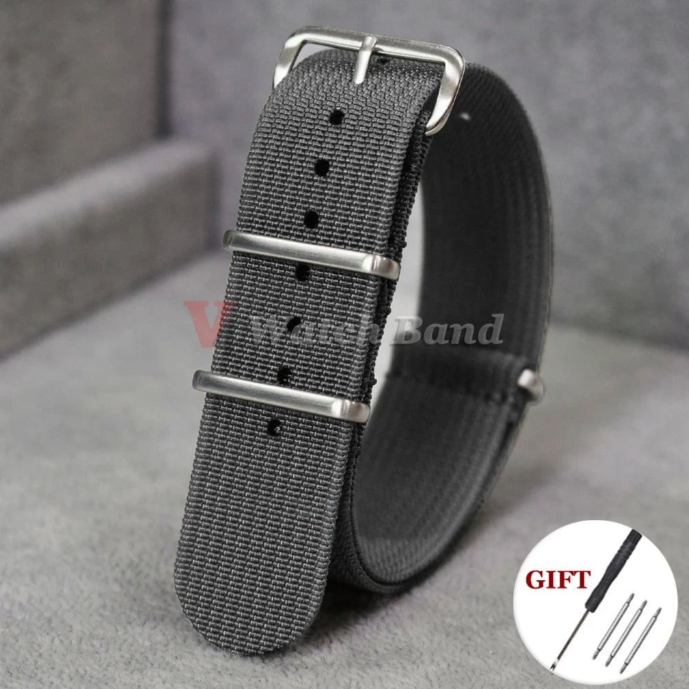 High Quality Nylon Watch Band for Omega 20mm 22mm 18mm Strap for Seiko Military Casual Watchband Army Sport  Bracelet  Replace