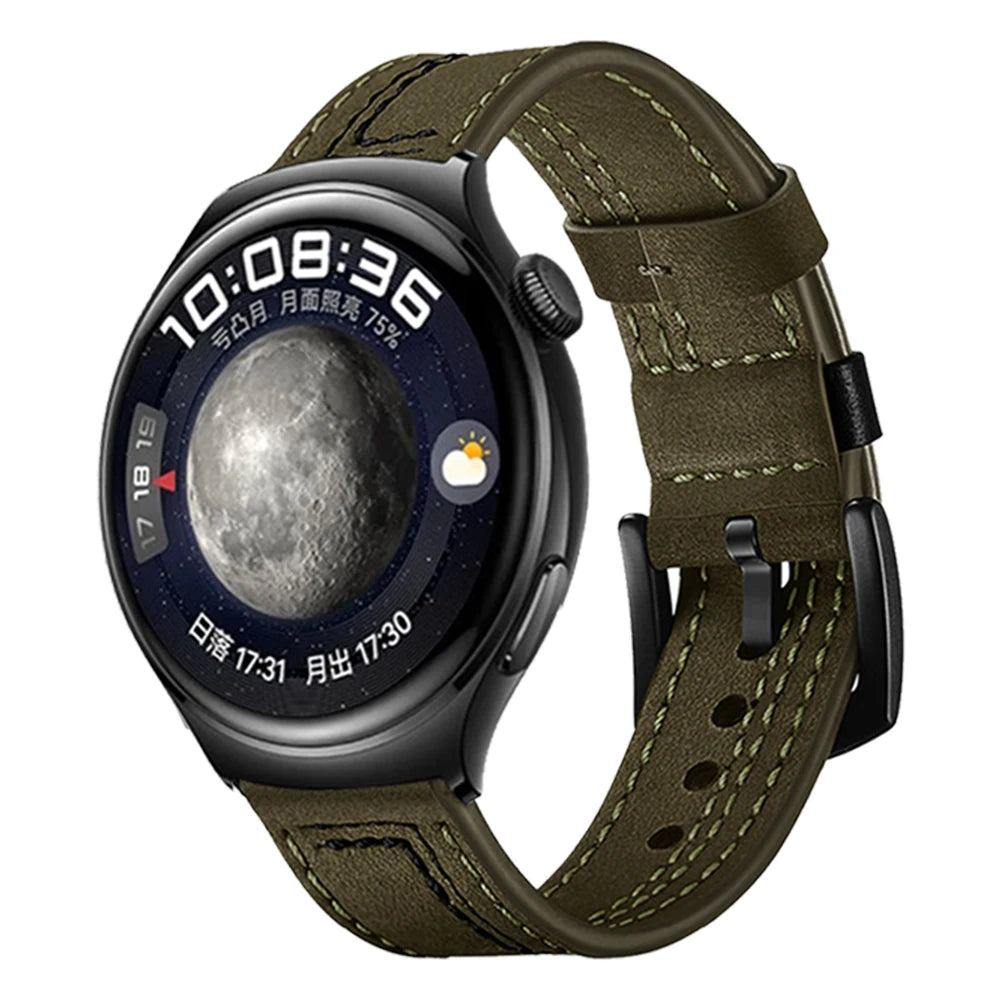Leather Strap for Huawei Watch 4 Pro Band Wristband for Huawei Watch 4 Pro Strap WatchBand Correa Replacement Accessories