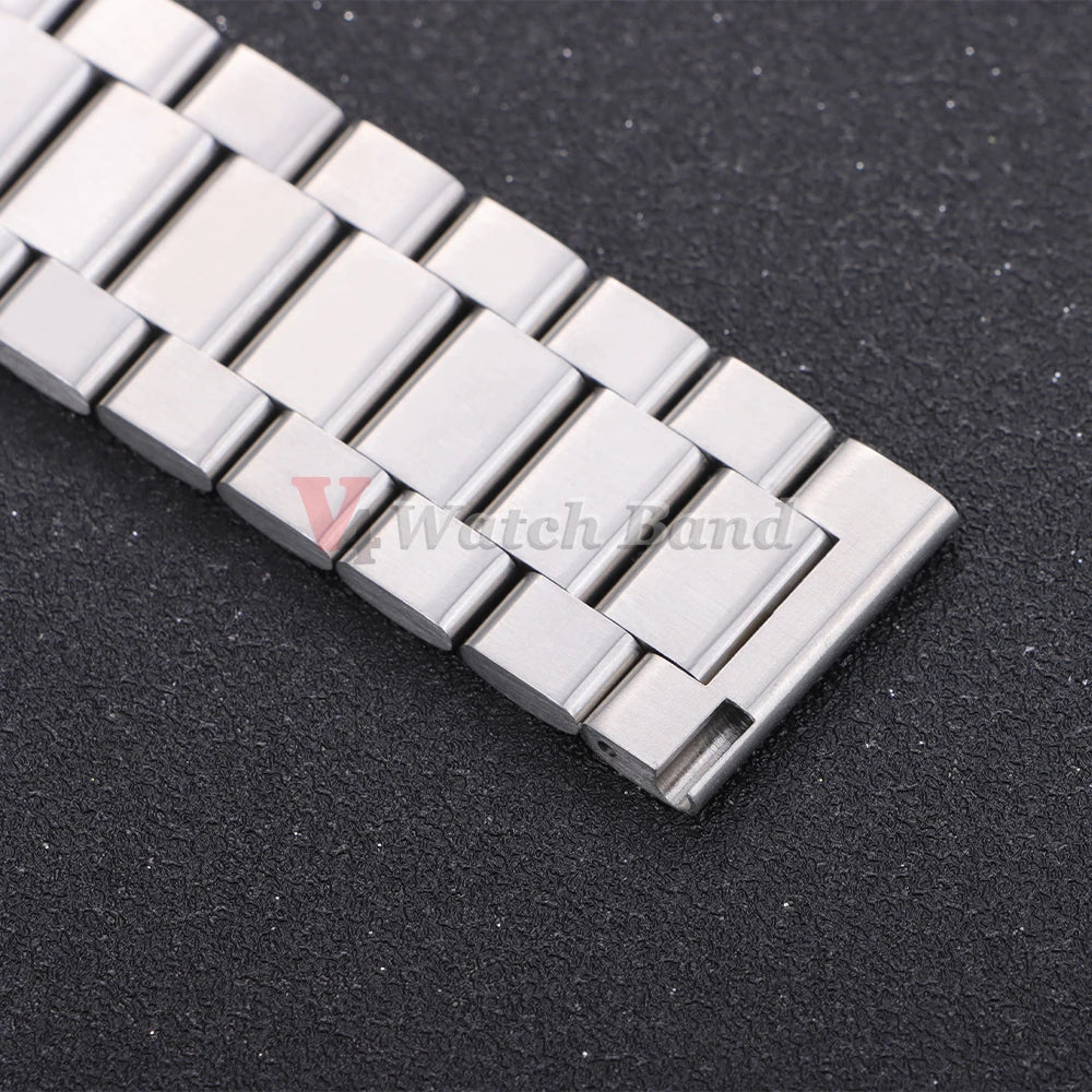 22mm 20mm Watch Band For Samsung Galaxy Watch 7/6/5/4/3 40mm 44mm S3 Active2 Huawei Watch GT4 GT3 Gt2e Stainless Steel Band