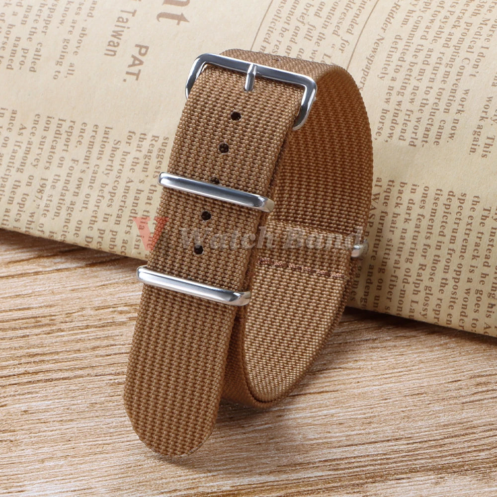 High Quality Nylon Watch Band for Omega 20mm 22mm 18mm Strap for Seiko Military Casual Watchband Army Sport Bracelet Replacement