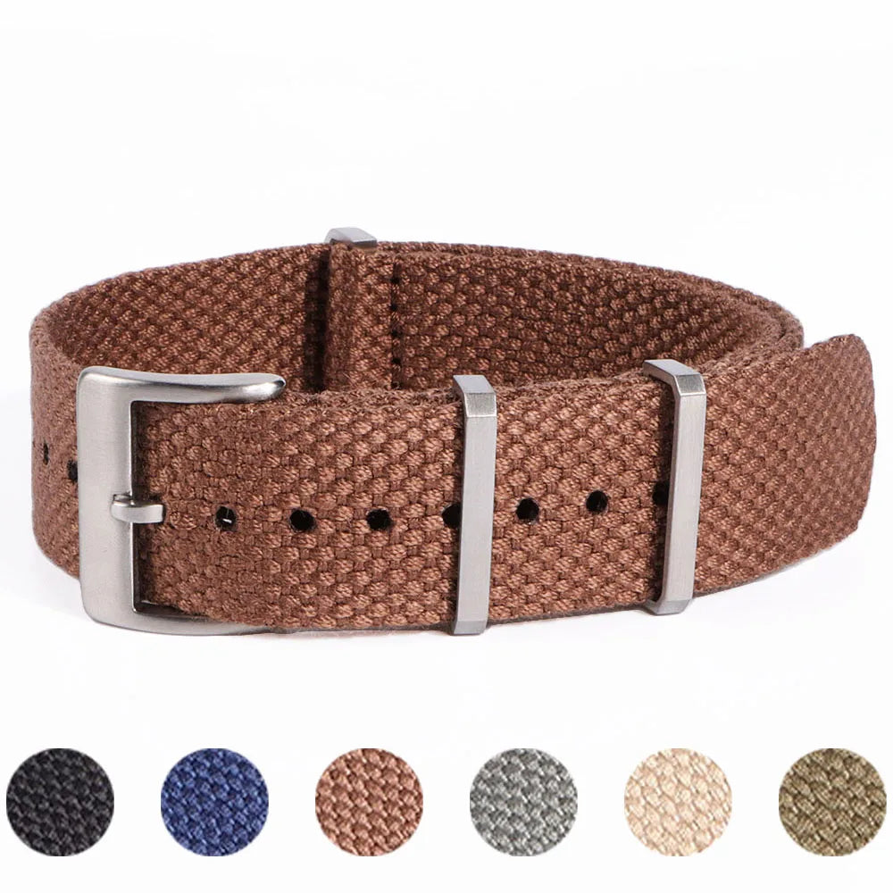 Cotton Nylon Strap for Seiko Braid Wristband 20/22mm Soft Watchband Military Sport Bracelet for Omega Seamaster 007 for Citizen