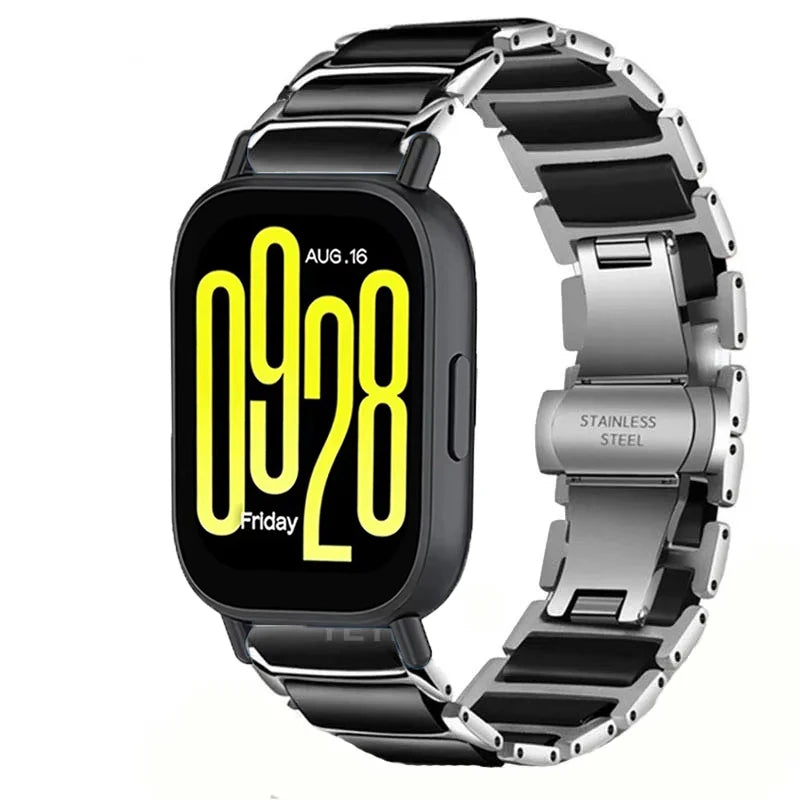 Metal Correa For Redmi Watch 5 Active/Lite Strap Stainless Steel Wristband 22mm Bracelet For Huawei GT5 46mm GT2e Watchband