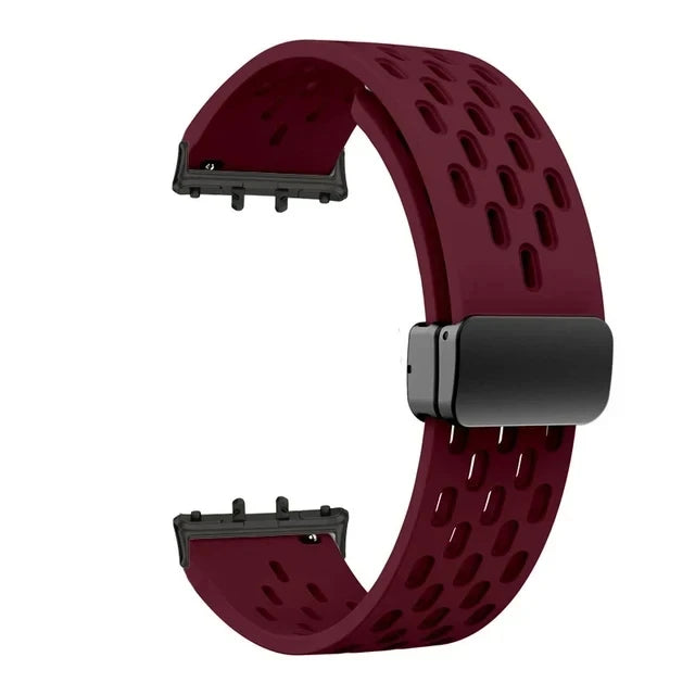 Magnetic Band For Samsung Galaxy Fit 3 Bracelet Breathable Sport Wristband For Samsung Galaxy Fit 3 Smartwatch Strap Correa