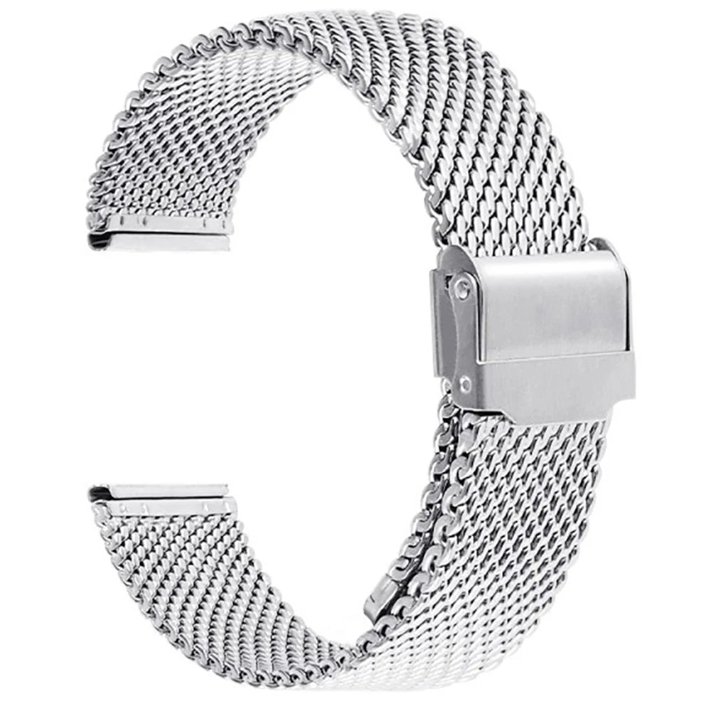 1.0 Mesh Milanese Strap for Seiko for Casio 2.5 Thickness Stainless Steel Watch Bracelet for DW for Omega Wristbelt18/20/22/24mm