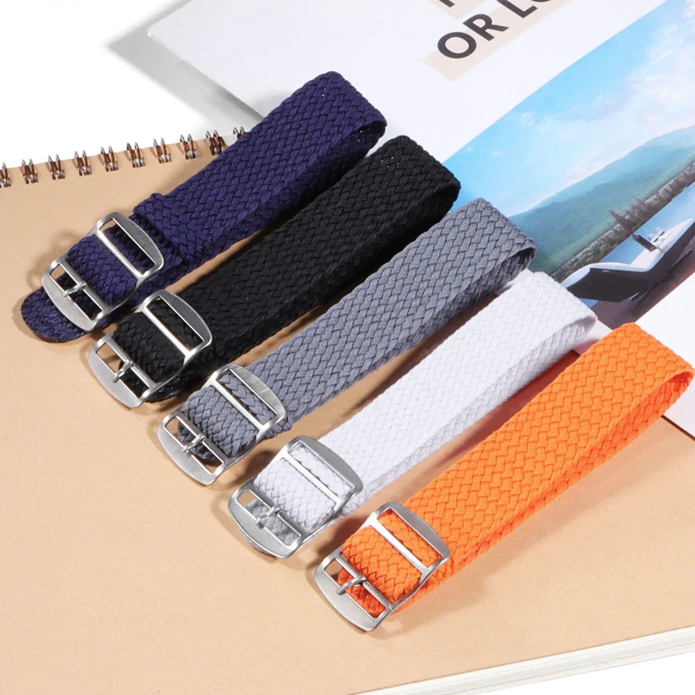 14/16/18/20/22mm Nylon Watch Strap 20mm for Omega 007 Replacement Band for Rolex Premium Soft Straps Universal Sports Watch Band