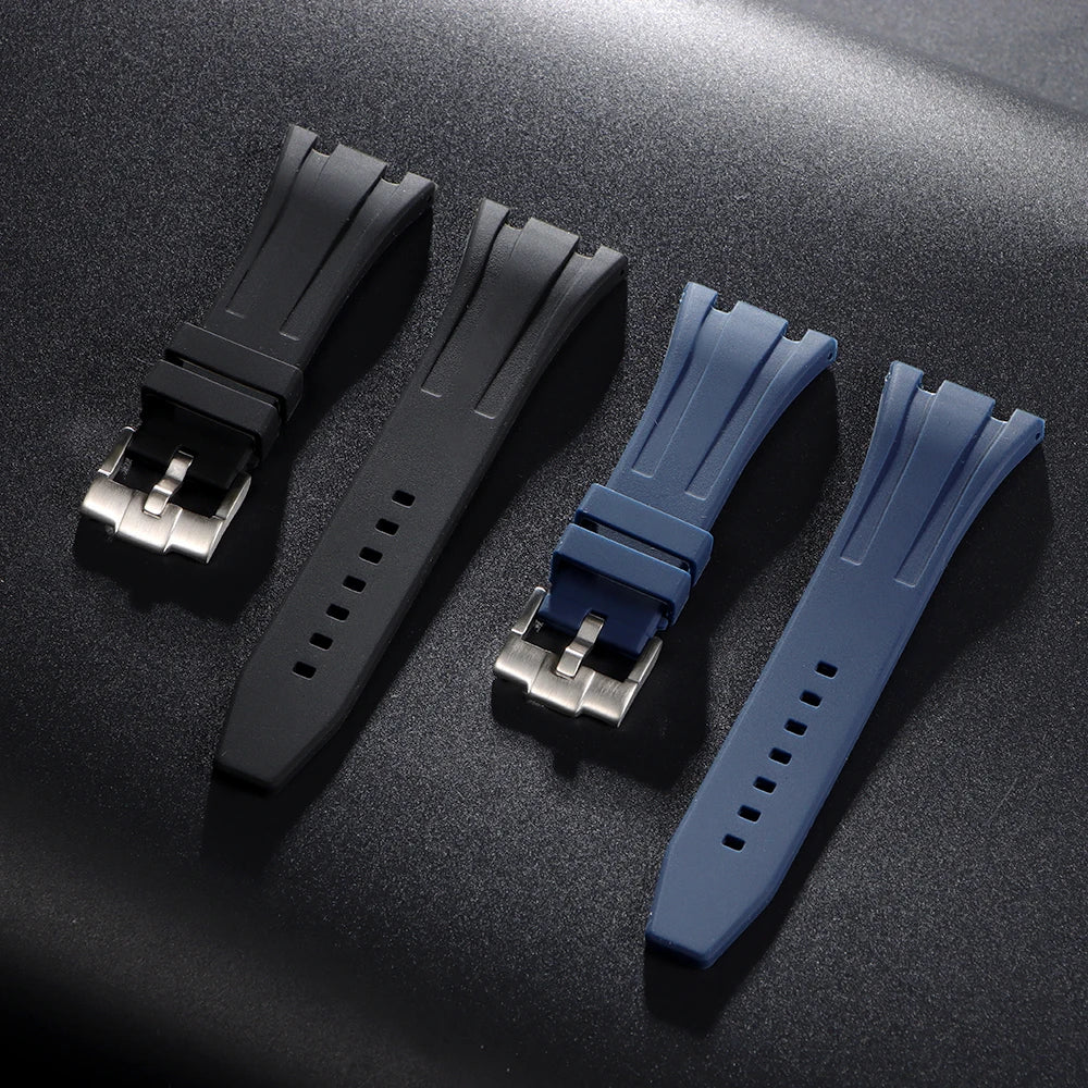 27/28/30mm Silicone Watchband for AP for royal oak offshore Replacement Bracelet Wristband for 15703 Sports Waterproof Straps