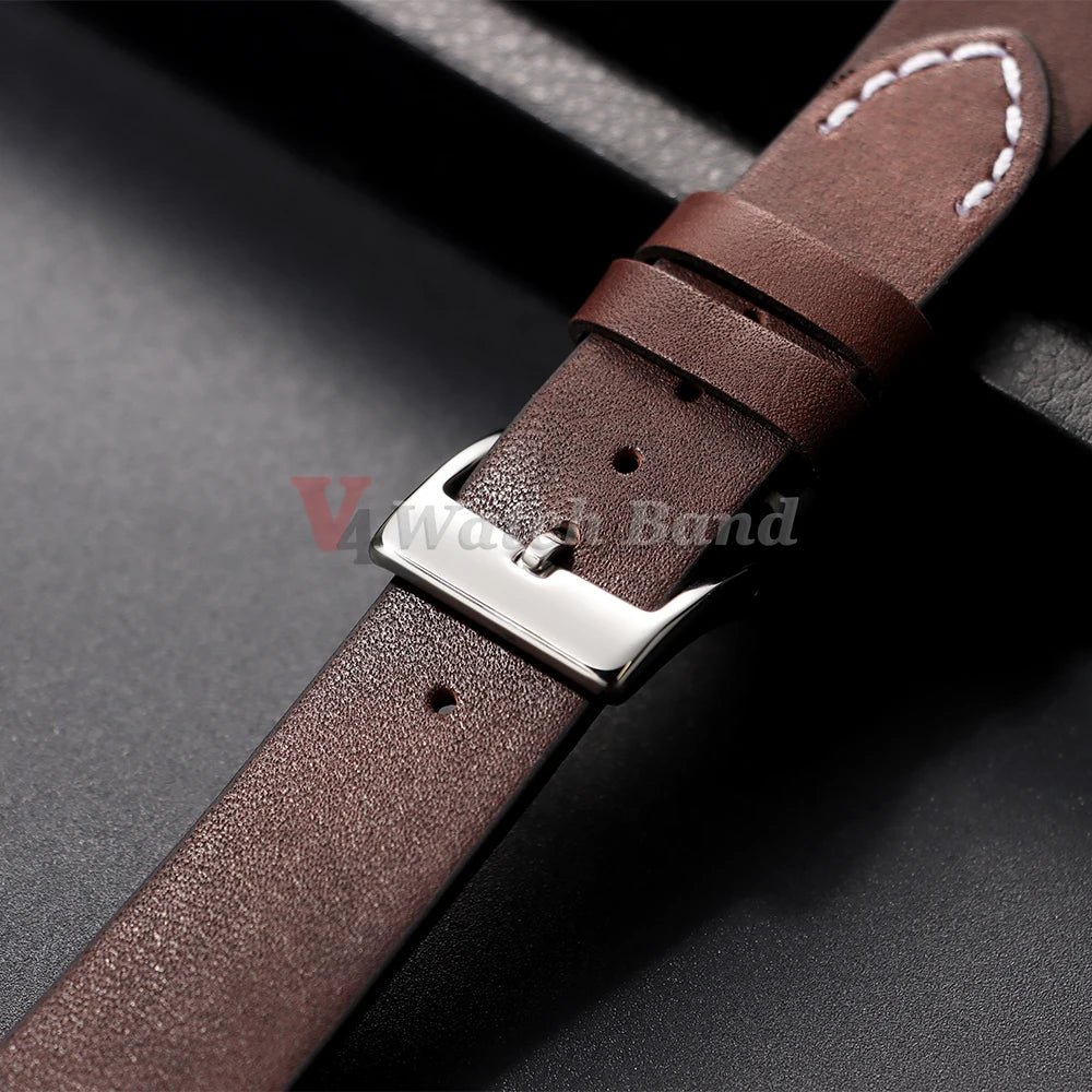 12/14/16/18/20/22/24mm Genuine Cowhide Strap for Seiko Watch Band for Omega for Panerai Bracelets 20mm 22mm 24mm Wristbelt Bands