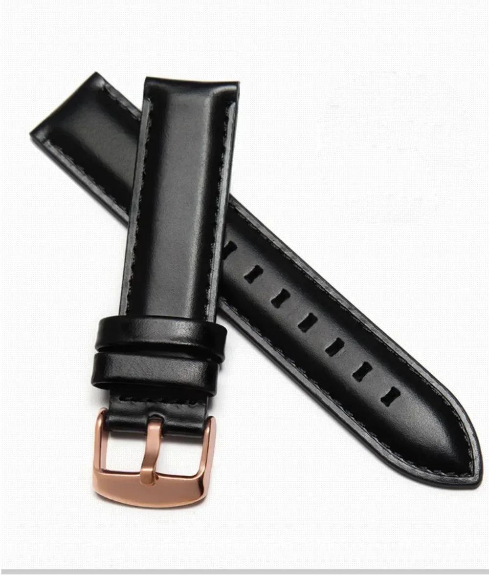 Universal Leather Strap for DW Daniel Wellington Watch Band 17mm 18mm 20mm 22mm Meninos Assistem Genuine Leather Watchband