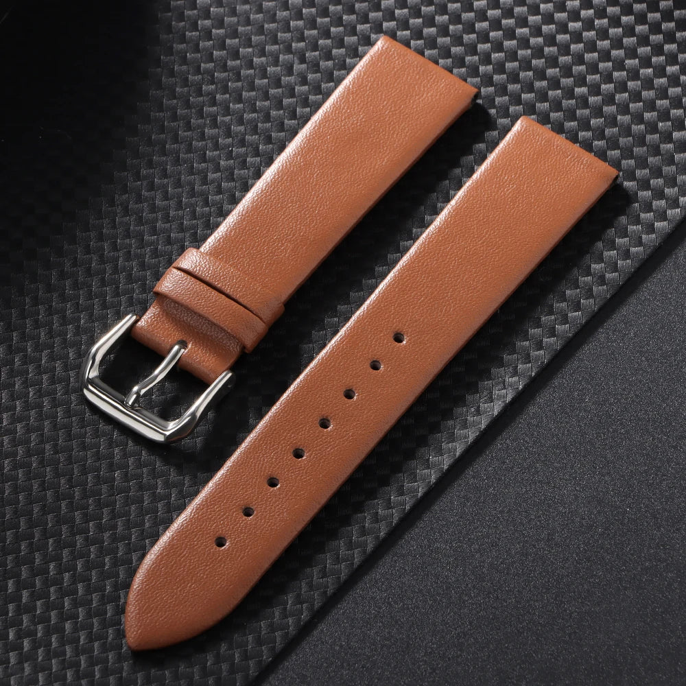 18mm 20mm 22mm Vintage Oil Wax Cowhide Watchband for Smart Watch Band Wristband for Omega Strap for Seiko Bracelet Replacement