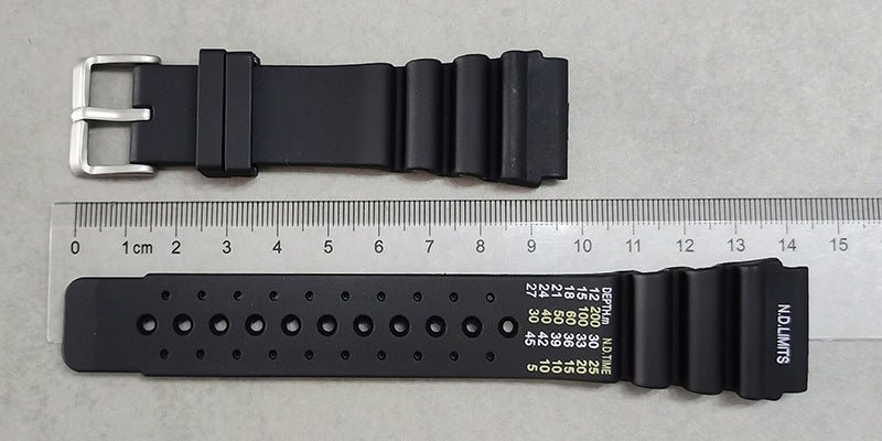 Diver Rubber Resin Strap for Seiko for Citizen 20/22/24mm Sport Watch Band ND Limits Bracelet Accessoriesaster