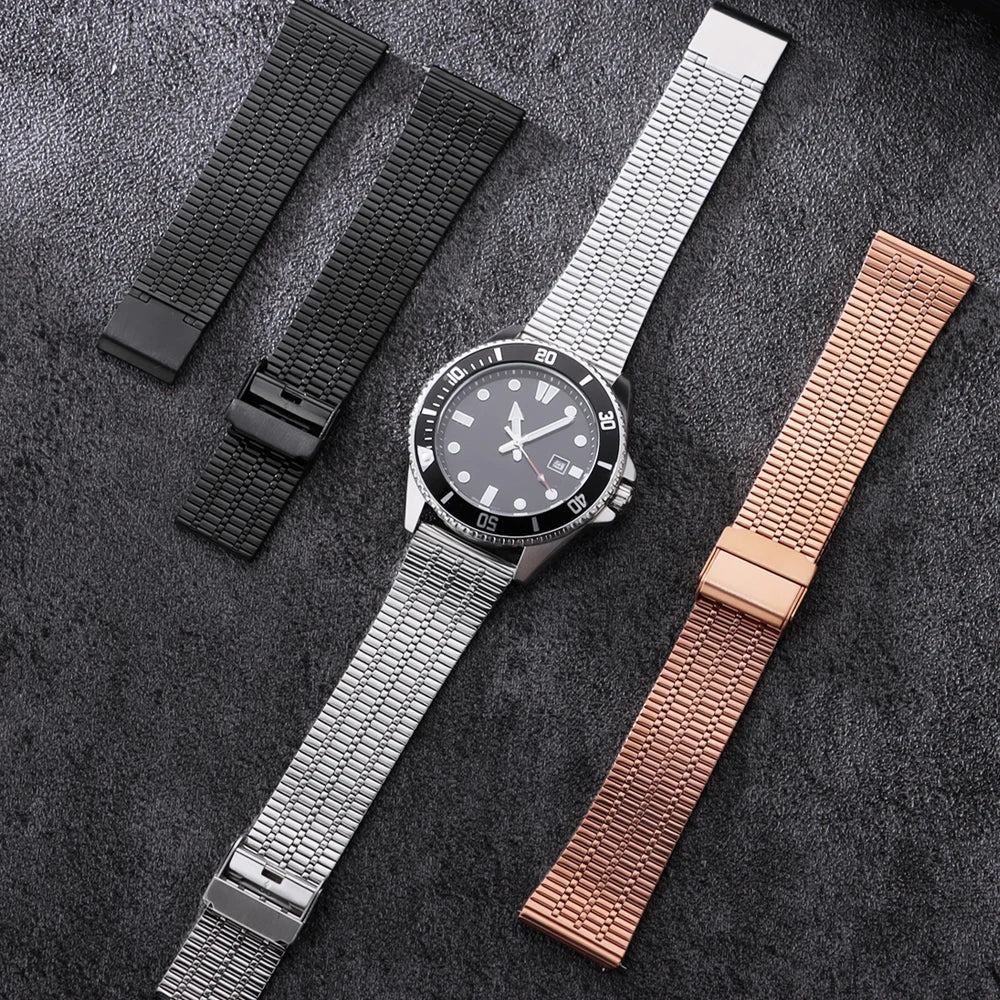 20 22mm Metal Strap For Garmin Venu 3/2/Sq 2 Stainless Steel Band  Forerunner 265 255 245 645 Correa Vivoactive 5 Bracelet Belt