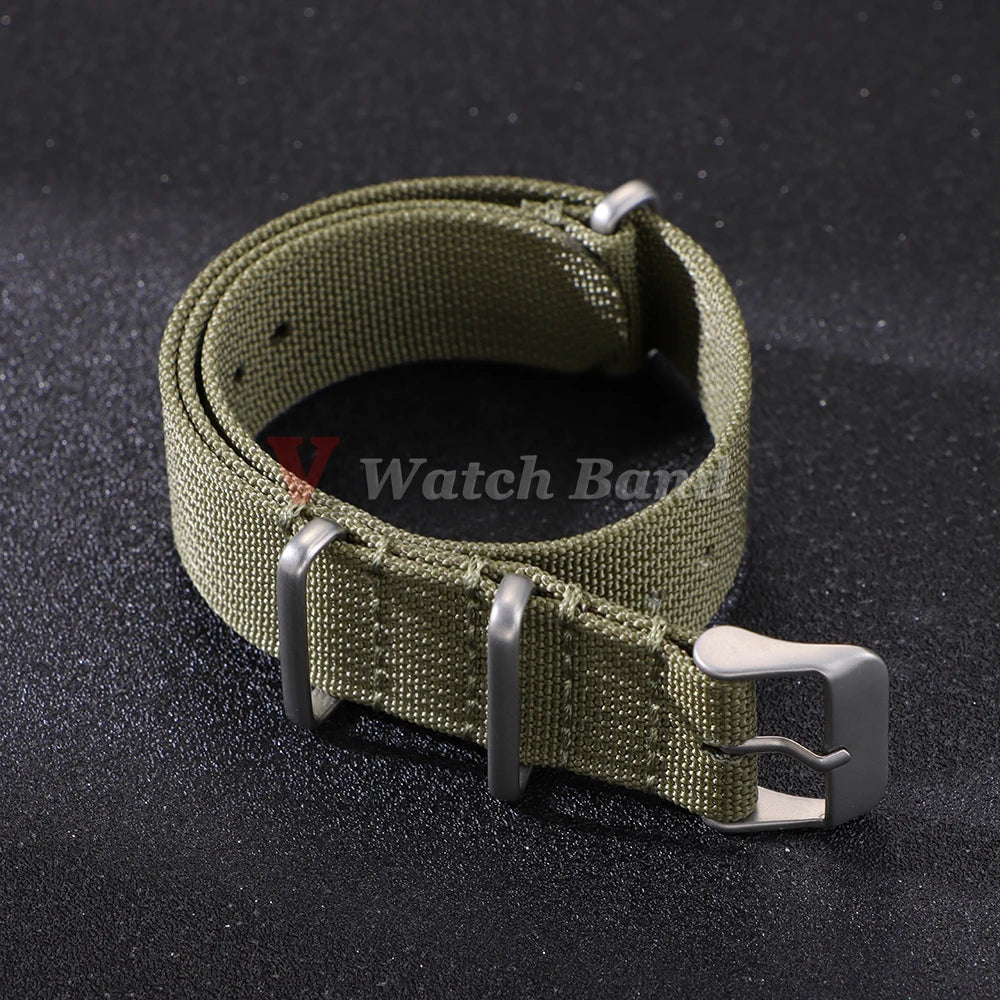 18mm 20mm 22mm Nylon Watch Band Waterproof Watch Strap for Omega Military Casual Watchband for Seiko Army Sport Strap Replace