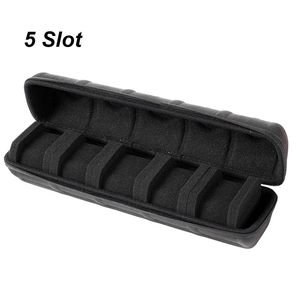 2/3/5/8Slot Watch Box Organizer Watch Display Storage Box Men Women Watch Portable Storage Travel Case Multiple Slot Available