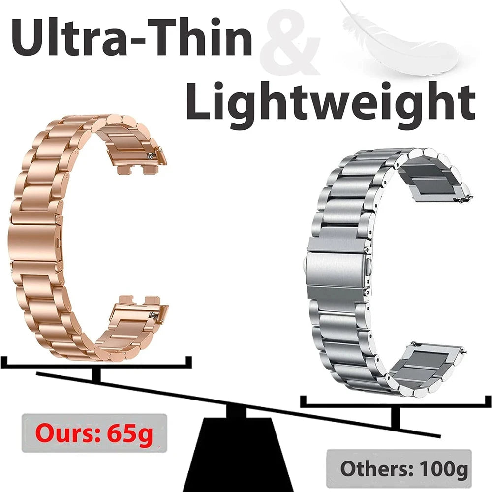 Stainless Steel Bracelet For Huawei Band 10 9 Watchband Metal Wristband For Huawei Band 8 Business Strap Replaceable Accessories