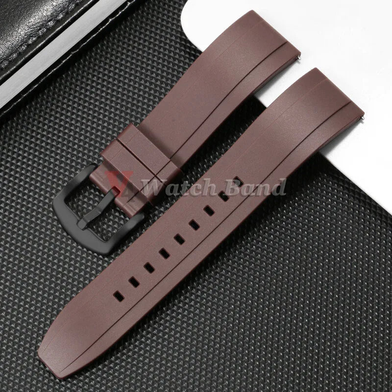 Quick Release Rubber Watch Strap for Citizen for Seiko20mm 22mm 24mm Premium Silicone Band for Omega Replace Bracelet for Tissot