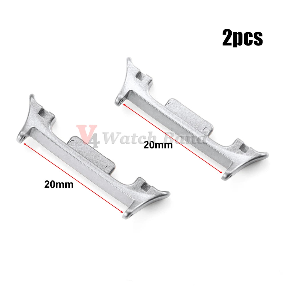 1pair Watch Adapter for Samsung Galaxy Watch 8 Classic Watchband Stainless Steel Connector for Galaxy Watch8 20mm 22mm Adapters