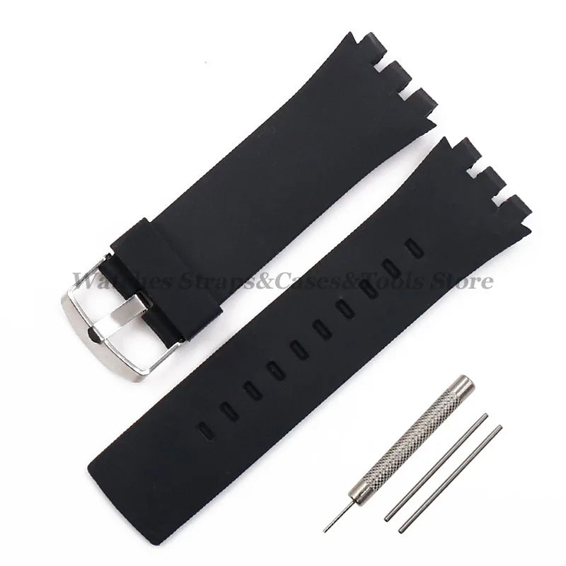 Rubber Watch Strap for SWATCH for TOUCH SURB100 SURW100 Silicone Watchbands 22mm Men Women Sports Bracelet Watch Accessories