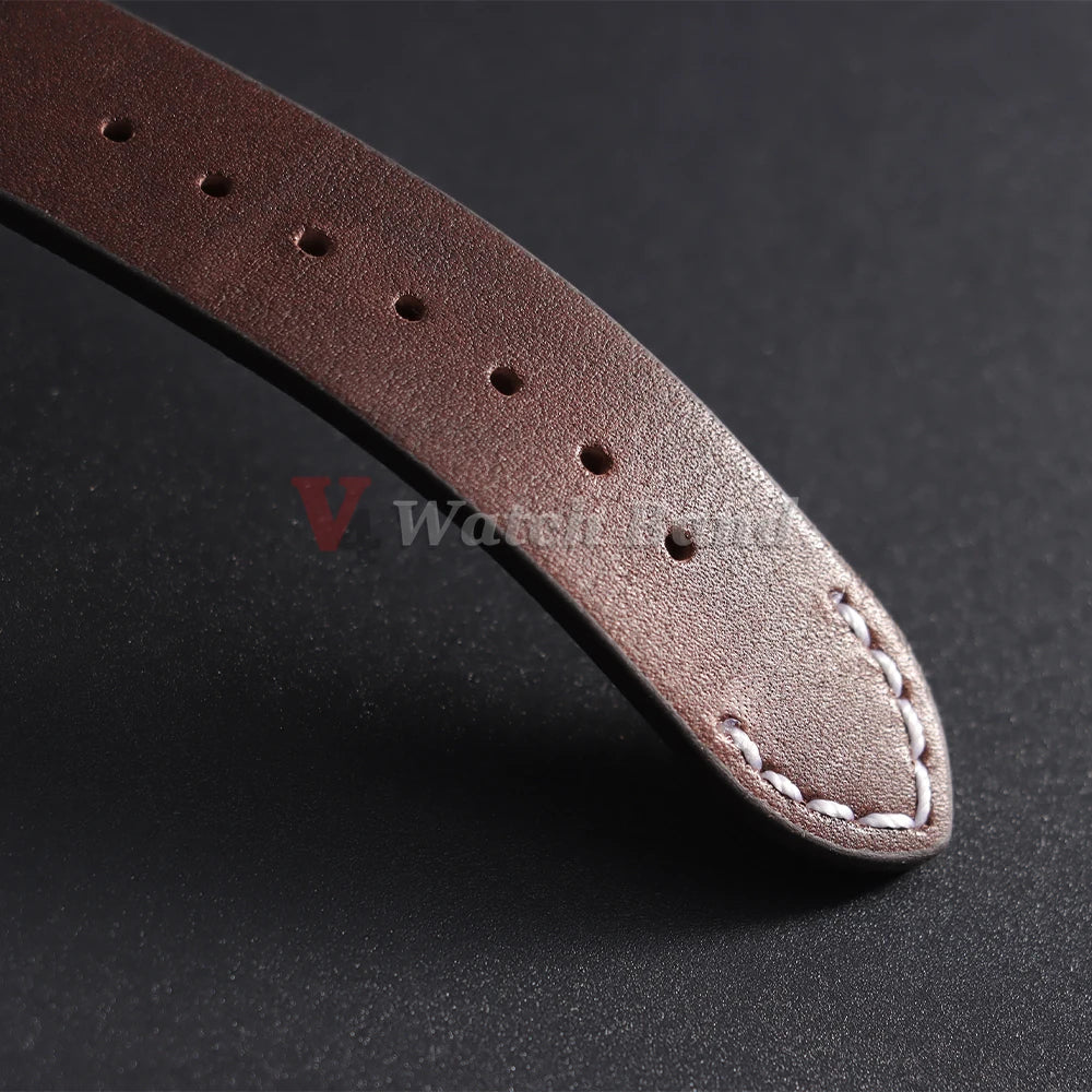12/14/16/18/20/22/24mm Genuine Cowhide Strap for Seiko Watch Band for Omega for Panerai Bracelets 20mm 22mm 24mm Wristbelt Bands