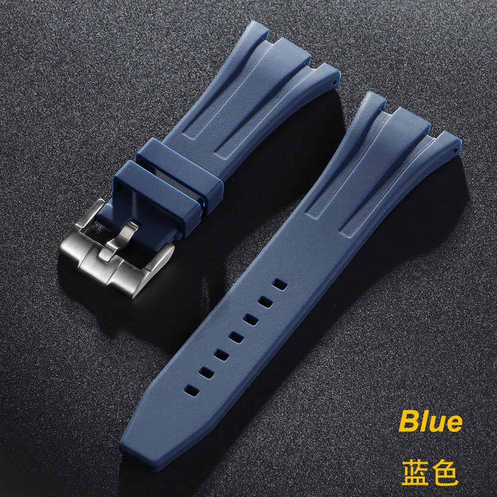 27/28/30mm Silicone Watchband for AP for royal oak offshore Replacement Bracelet Wristband for 15703 Sports Waterproof Straps