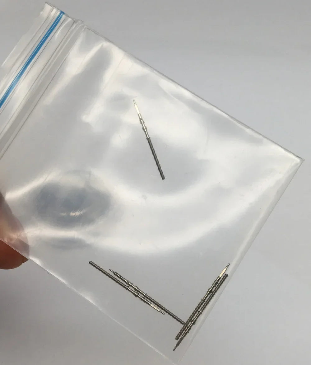 5pcs Watch Nh35a Movement Stem for SEIKONH35A NH36A Modification Replacement Parts Spare Stems Winding Stem Watch Movement Pin