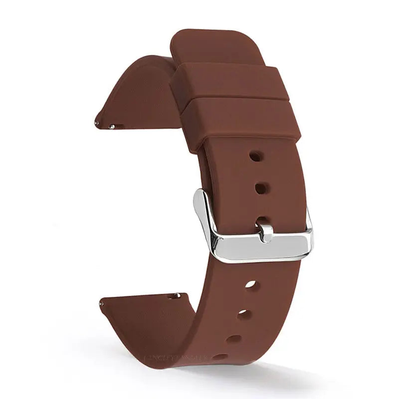 Quick Release Silicone Band for Samsung Galaxy for Huawei Universal Watch Straps 20mm 22mm 14mm 16mm 18mm Women&Men Accessories