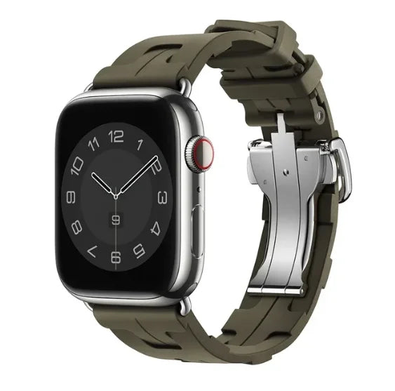 Kilim Single Tour Strap For Apple Watch 11 46 42mm Silicone Bracelet Band For Iwatch 10 9 8 se 49/45mm Sport Wristband Accessory