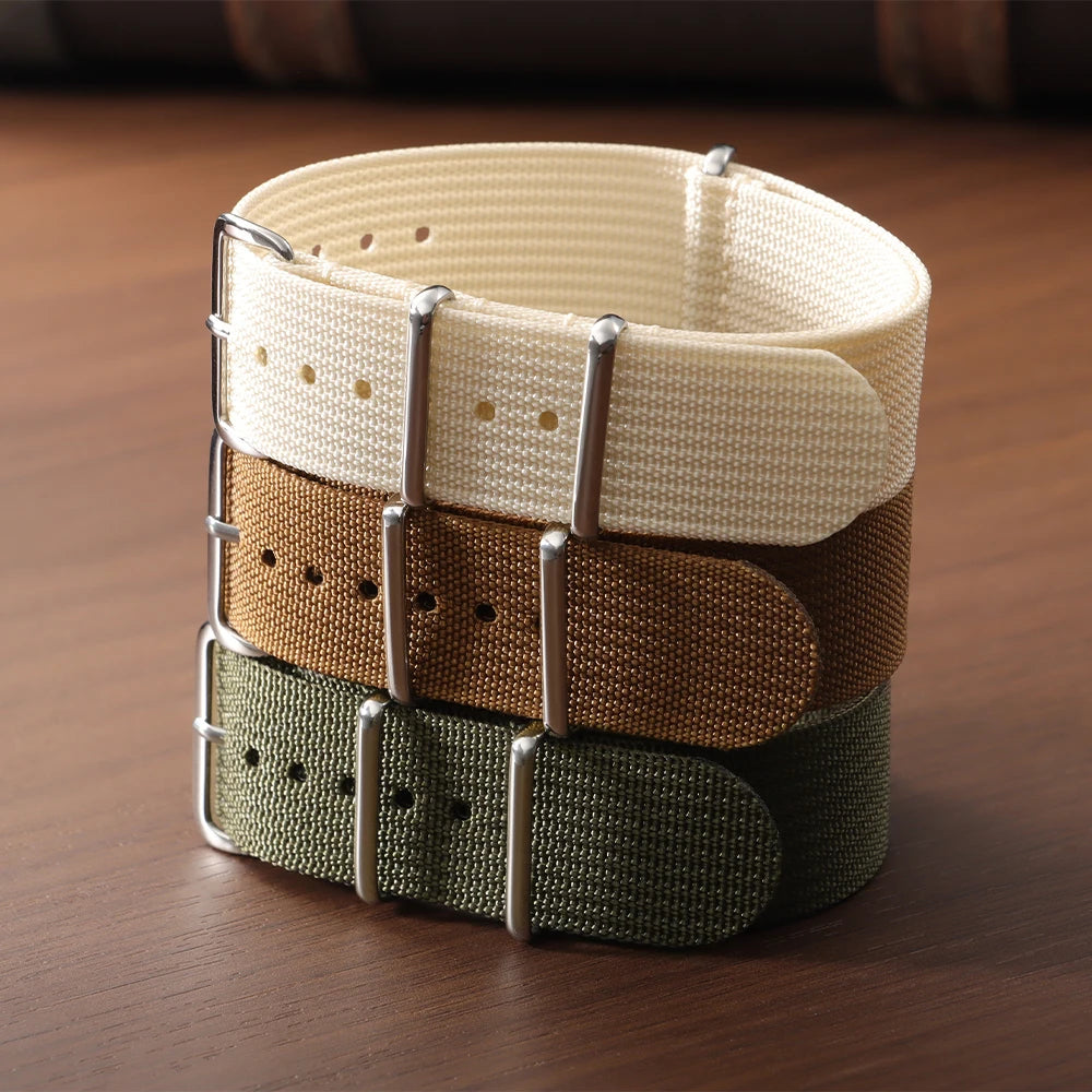 Premium Nylon Strap for Omega for Rolex for Seiko Watch Band for Tudor Durable Fabric Nylon Watch Strap 18mm 20mm 22mm Bracelet