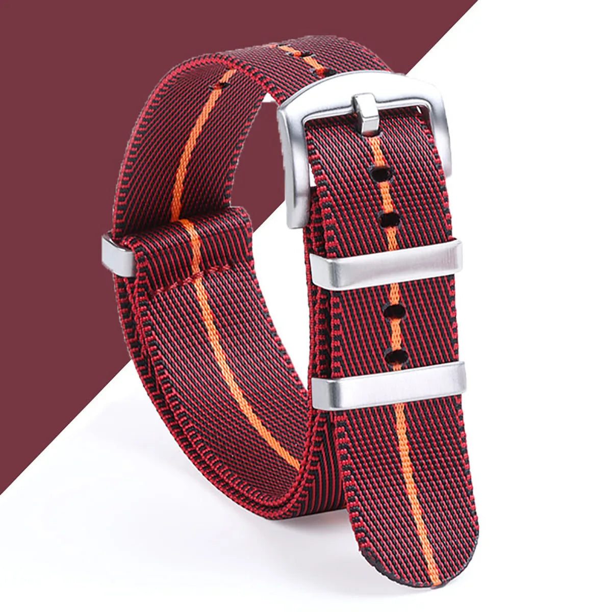 High Density Nylon Watch Band for Omega Bracelet for Huami Amazfit GTS for Seiko for Tudor Military Strap for Samsung Galaxy