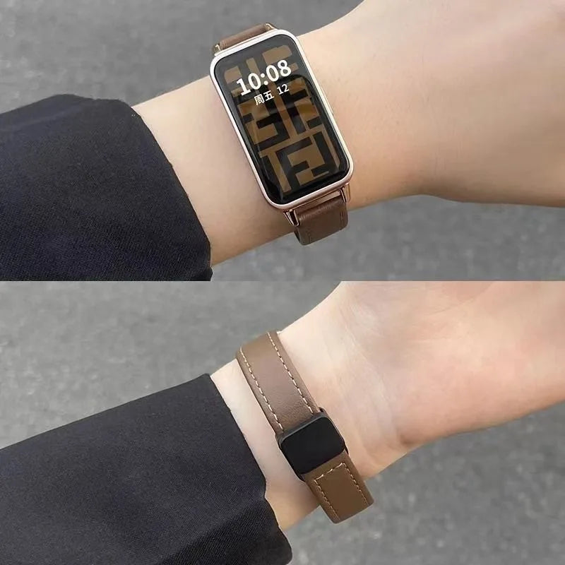 For Huawei Band 10 Strap Magnetic Watchband Accessories Correa For Huawei Band8 9 Wristband Rapleaceable Business Bracelet