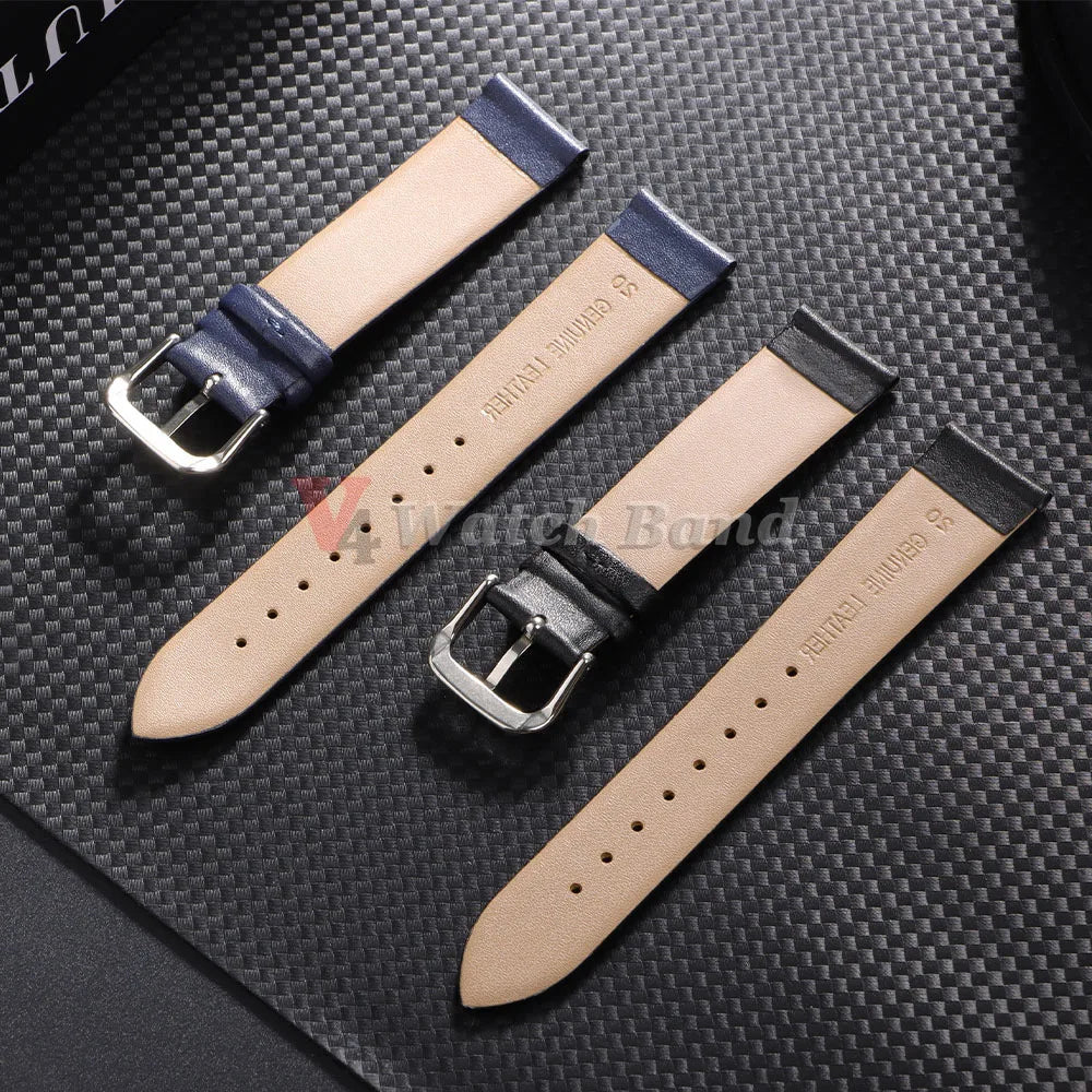 18mm 20mm 22mm Vintage Oil Wax Cowhide Watchband for Smart Watch Band Wristband for Omega Strap for Seiko Bracelet Replacement