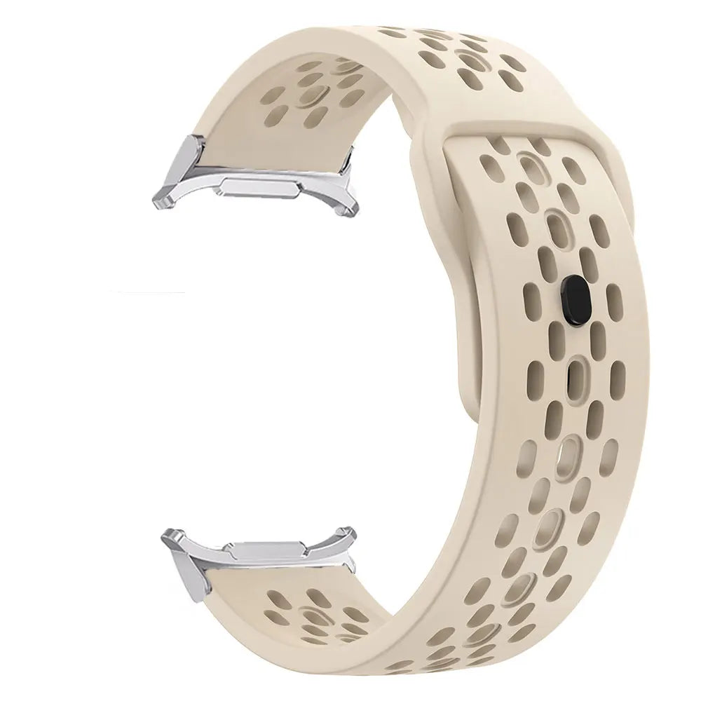 For Galaxy Watch Ultra 1 2 47mm 2025 Band Silicone Bracelet For Samsung Watch 8 40 44mm 8Classic LTE 46mm Smartwatch Accessories