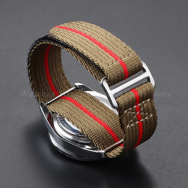 20mm 22mm Nylon Canvas Watch Strap for Tudor for Military Wrist Band for Seiko Men Women Sport Replacement Watch Band Bracelet