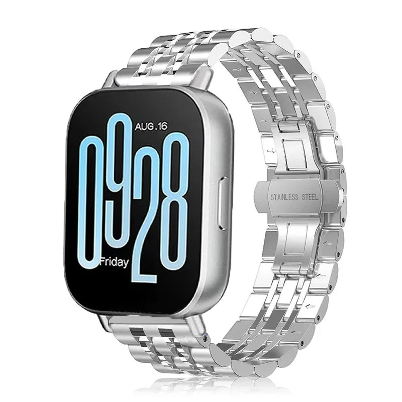 Metal Correa For Redmi Watch 5 Active/Lite Strap Stainless Steel Wristband 22mm Bracelet For Huawei GT5 46mm GT2e Watchband