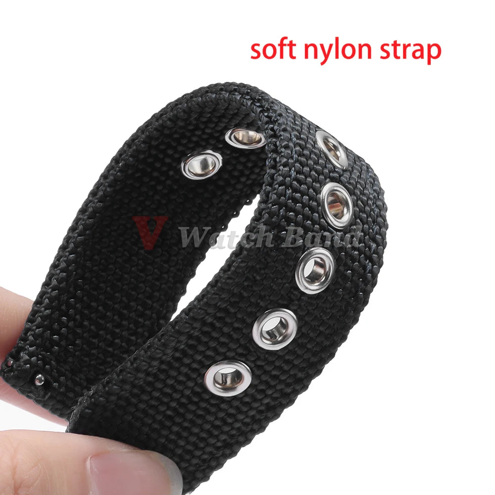 Quick Release Nylon Strap 20 22mm for Tudor for Omega Watch Band Woven Canvas Fabric Band for Seiko Men Military Sport Bracelet