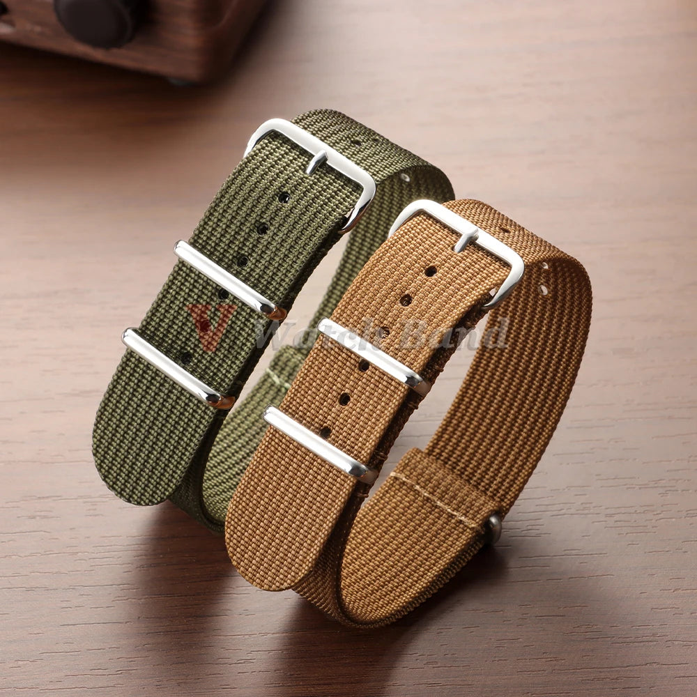 Premium Nylon Strap for Omega for Rolex for Seiko Watch Band for Tudor Durable Fabric Nylon Watch Strap 18mm 20mm 22mm Bracelet