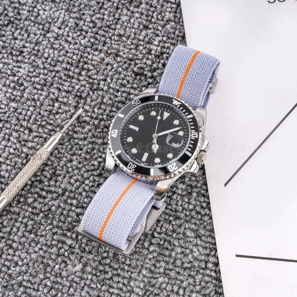 18mm 20mm 22mm Parachute Elastic Nylon Watch Strap for Omega Men Outdoors Sport Army Military Wrist Strap Bracelet Accessories