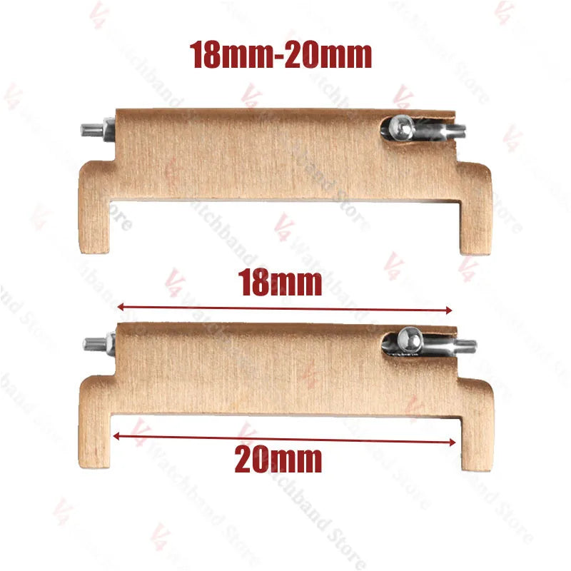 1 Pair Watch Strap Adapter 18mm To 20mm 22mm,20mm To 18/20/22mm,22mm To 22mm Quick Release Pins Connectors Watchband Accessories