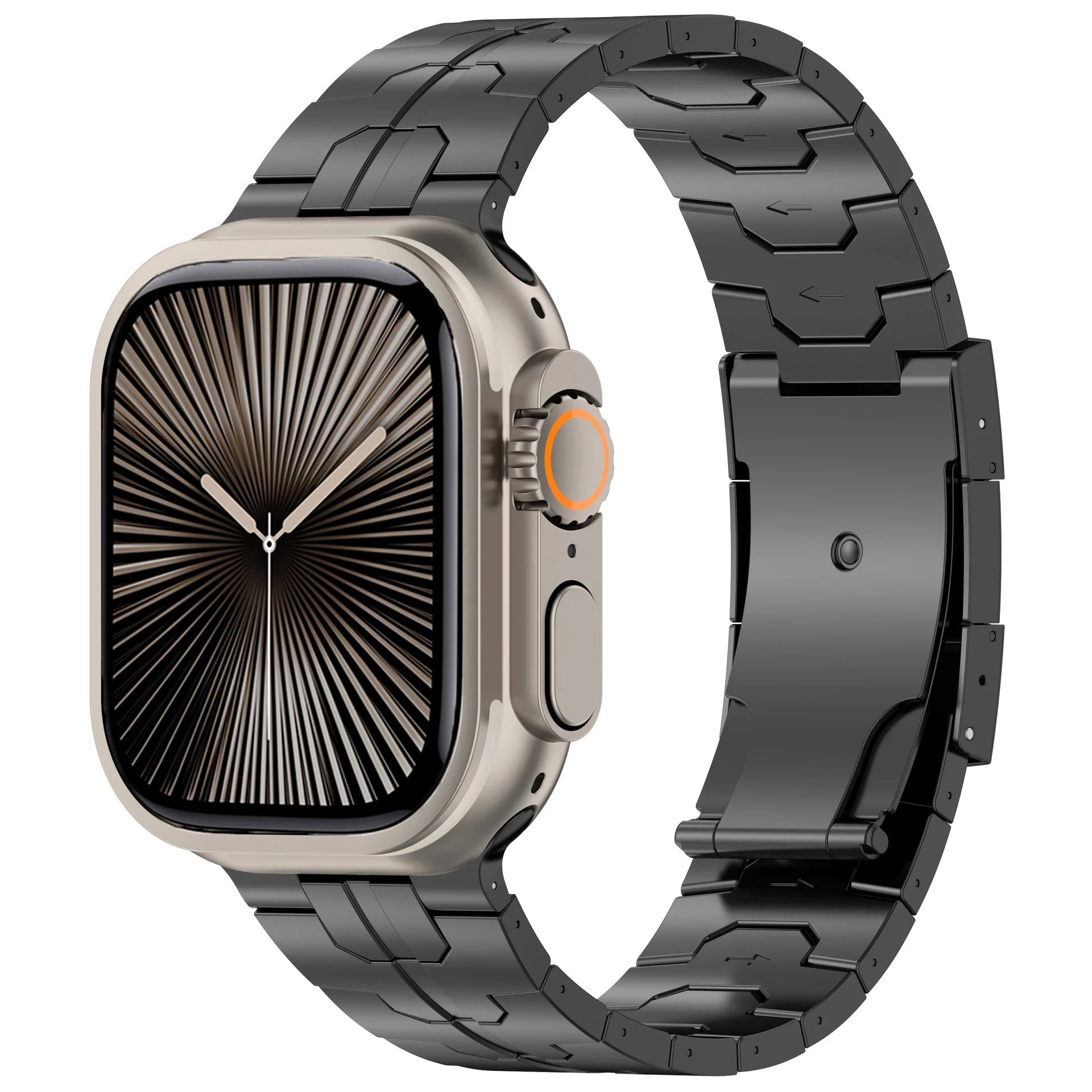 Titanium Strap For Apple Watch 10 46mm Business Wristband Bracelet For Iwatch 10 9 8 Ultra 49mm 44/42/45mm Wristband Accessories