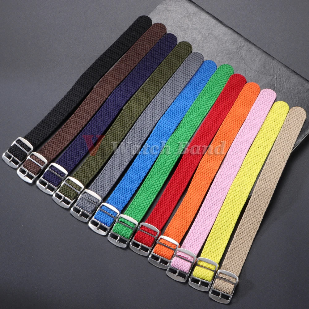 High Quality Nylon 18mm 20mm 22mm Watch Band for Seiko for Fossil for Oris Military Casual Watchband Army Sport Straps Replace