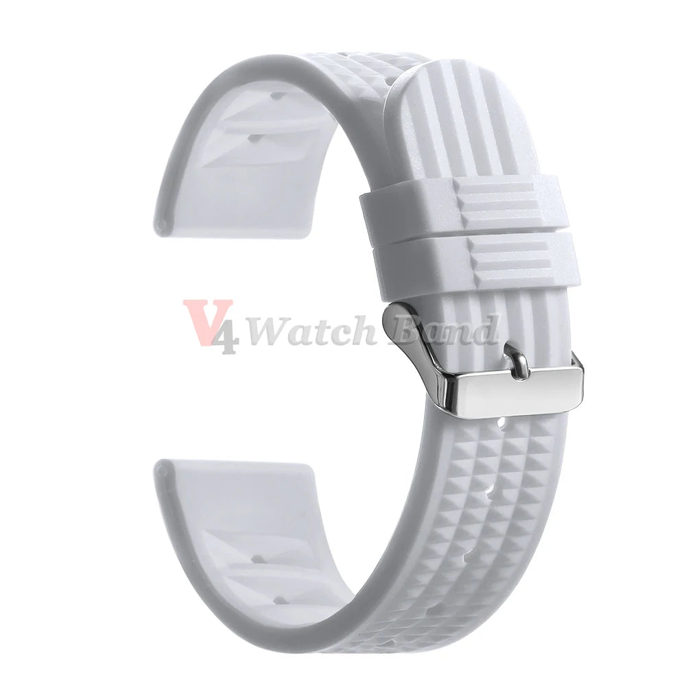 Rubber Strap 20mm 22mm for Omega for Rolex Bracelet Universal Men Diver Silicone Waterproof Sport for Seiko 5 SKX007 Watchband