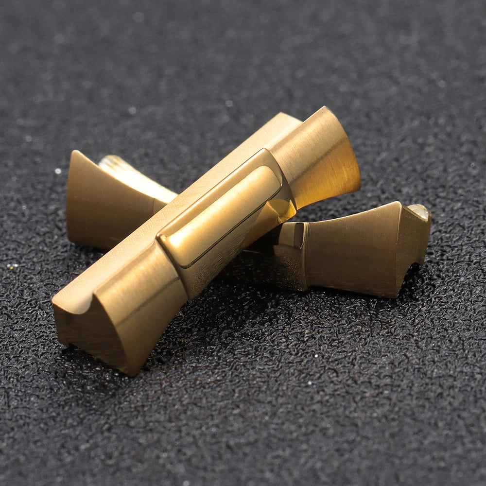 Solid Stainless Steel Curved End Silver End Link for Rolex for Submariner for Daytona Watch Arc Interface Waterproof Accessories