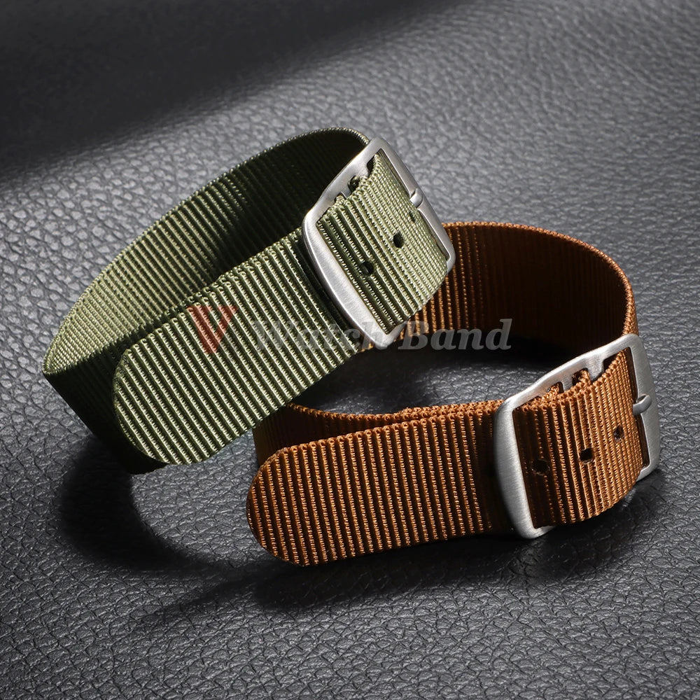 High Quality Nylon Watch Band for Omega 20mm Strap for Seiko Military Casual Watchband Army Sport Bracelet Replacement