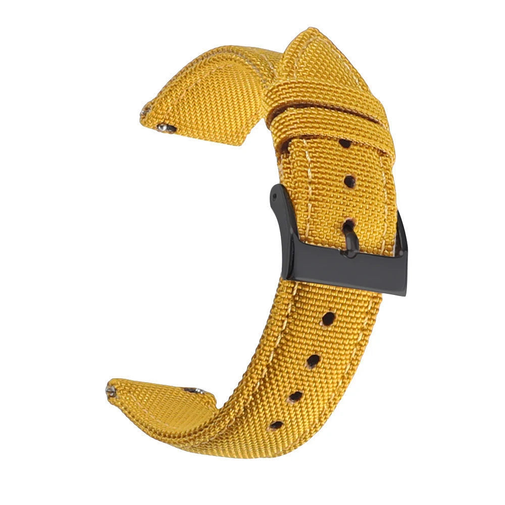 Waterproof Sailcloth Watch Band Quick Release Watch Strap 18mm 19mm 20mm 21mm 22mm 24mm Nylon Watchband for Blancpain for Omega
