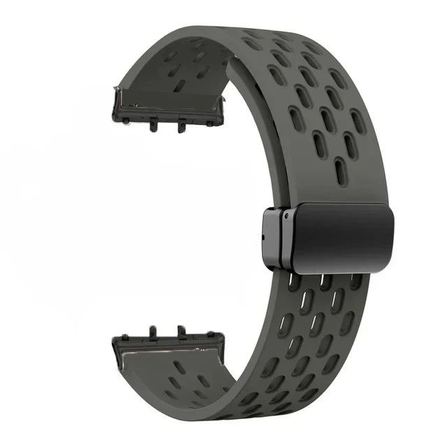 Magnetic Band For Samsung Galaxy Fit 3 Bracelet Breathable Sport Wristband For Samsung Galaxy Fit 3 Smartwatch Strap Correa