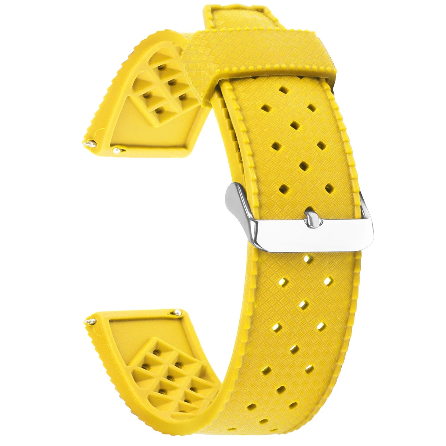 Tropic Strap for Seiko for Citizen for Oris Bracelst Tropical Silicone Strap Quick Release Watch Band 20mm 22mm